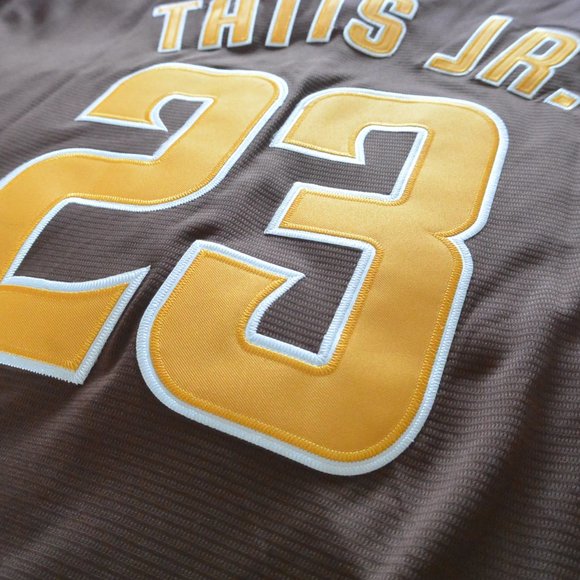 Brand NEW San Diego Padres Fernando Tatis Jr. #23 Men's Nike Jersey XL - Picture 9 of 10